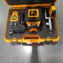 Johnson Level & Tool 40-6535 High Accuracy Dual Slope Rotary Laser Kit, Red, 1 Kit