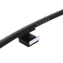 RGB Monitor Lamp Bar, Light Source RGB Monitor Light Bar for Office, Monitor Lamp Bar with RGB Backlight and Music Sync, Eye Caring Curved Computer Monitor Light Bar