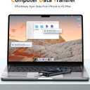 Temdan 4 Pack Lightning to USB C Adapter for iPhone 15/16/17 Pro/17 Pro Max,for iPhone 17/16 Charger,17/16 Accessories,Fast Charging & Data Transfer,USB C Charger Connector Cable,Not for Audio/OTG (Gray Non-OTG)