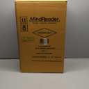 Mind Reader Cart with Drawers, Multipurpose Office Organizer, Utility Cart, Rolling Storage, Metal Mesh, Black