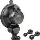 Universal Suction Cup Mount for Garmin Dash Cam Mount,Small Adjustable Angle Reusable Windshield Ball Stand for Garmin Mini 2 Mount, Fit Dashcam 45/47/55/57/65W/67W/Mini 3/X110/X310/Live,etc