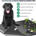 31"x47" Activated Charcoal Dog Pee Pads - 150 Count,Extra Large，Super Absorbent, Leakproof, Long-Lasting Odor Control, Ideal for Large Dogs and Potty Training Puppies
