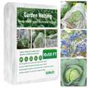 GonLei Garden Netting 10 X 50 FT Ultra Fine Netting for Garden Protection,Garden Netting for Raised Beds,Mosquito Net for Blueberry Shrubs Vegetables Fruits Flowers Crops Pest Barrier
