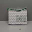 Pearhead Baby Briefcase and Document Organizer, All In One Expanding File Folder, Baby's Paperwork and Records, Newborn Keepsake and Memory Box with Labels, Baby Girl or Baby Boy Gift, Gray Chevron