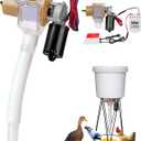 Timed Automatic Chicken Feeder and Duck Feeder, Timed Poultry Feederer Great for Chickens, Ducks, Geese, Pigeons, Fish, Dogs, Fish, Cats