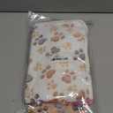 1 Pack 3 Blankets Super Soft Fluffy Premium Fleece Pet Blanket Flannel Paw Printed Throw for Dog Puppy Cat (Small 23x16'', Brown, Pink, White)