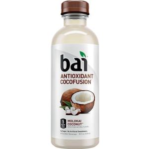 Bai Cocofusions Molokai Coconut, Antioxidant Infused Beverage, 18 Fl. Oz. Bottles (Pack of 12) BBD 06/13/2026