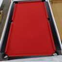 GarveeLife 7 Foot Pool Table, Portable Billiards Tables, Folding Pool Table Includes Full Set of Billiard Balls, 2 Cue Sticks, Chalk & Felt Brush for Family Game Room