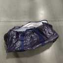 6 Pack Extra Heavy Duty Large Moving Bags with Strong Zipper & Comfortable Handles, Sturdy & Durable Clothes Storage Bags Totes Bins, Blue Packing Moving Boxes for College Supplies, Dark Blue