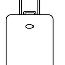 Juicy Couture Belinda 21" Spinner Carry-On Luggage, Black