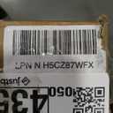 Joydeco Cordless Zebra Blinds (Pro), Dual Layer Light Control Zebra Blinds for Windows, Light-Proof Aluminum Cover, Free-Stop Roller Shades for Home & Office (White, 40" W x 75" H)