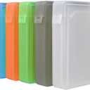 5 Pack Hard Drive Case for 2.5 Inch HDD Portable Hard Drive Carrying Protective Storage Box
