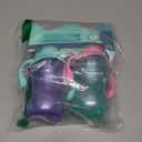 Evenflo Balance+ Trainer Cups for Babies 6+ Months, Purple and Mint, Ergonomic Design with Handles, 9oz, 2 Pack