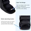 Air Walker Boot Medical Short Fracture Boot for Sprained Ankle and Achilles Tendonitis Inflatable Orthopedic Walking Boot for Broken Foot Fracture Recovery