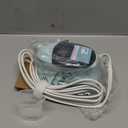 Travel Iron Mini with Steam for Clothes with Dual Voltage, Portable Mini Ironing Machine with Non-Stick Soleplate, Small Iron for Sewing, Quilting and Handcraft (Celadon)