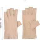 Maxdot Sun Gloves for Women UV Protection Fingerless Non Slip Sunscreen Driving Gloves for Summer Outdoor
