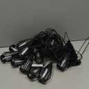 Flacchi Solar Flame String Lights - 42ft 15 LED Lights Outdoor Solar String Lights for Garden Patio Halloween Decoration (Warm White, 42ft)