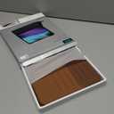 ESR for iPad Pro 13 Inch Case (M5/M4) 2025/2024, Rotating Case with Removable Magnetic Cover, Adjustable Portrait/Landscape Stand, 9 Standing Angles, Shift Series, Brown