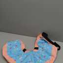 Supet Inflatable Cone Collar Alternative After Surgery, Neck Donut for Recovery, Soft E-Collar for Small Medium Large Dogs (XL(Neck 14"-18"), Donut Blue)