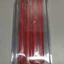 Dinil Red Taper Candles  10 Inch Tapered Candles Set of 4  Unscented Taper Candles  Decorative Long Candlesticks for Decoration, Festival, Dinner, Party  Long Burning Time  Red