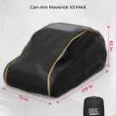 KEMIMOTO X3 MAX Cover 4 Seater, Waterproof Oxford Cloth Long Lasting Keep Clean Cab Enclosure UTV Cover, 177"73"63" Large, Compatible with Can-Am Maverick X3 MAX 2017-2025