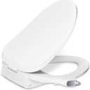 KOHLER PureWash M325 Elongated Manual Bidet Toilet Seat, White | 38840-0, Dual Self-Cleaning Wands, Quiet Close, Sleek Low Profile Design