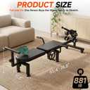 Spine Decompression Table Back Stretcher - Full Body Traction & Stretch Machine for Home Cervical Traction Lumbar Stretching, Flexibility Training, Mobility Support