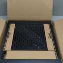 Tecmojo 12U Open Frame Network Rack for IT & AV Gear, AV Rack Floor Standing or Wall Mounted,with 2 PCS 1U Rack Shelves & Mounting Hardware,Network Rack for 19" Networking,Audio and Video Device