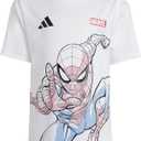 adidas Kids' Marvel Spider-Man T-Shirt Set (XS)