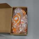 Eyourlife Christmas Gingerbread Tree Topper Snowflake Gingerbread Tree Topper Ornaments for Xmas Holiday Party Winter Indoor Outdoor Tree Top Decorations