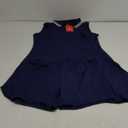 Womens Sleeveless Golf Tennis Dresses with Inner ShortsPockets for Workout Exercise (Large, Navy Blue)