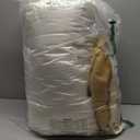 Bedding_Dreamer Silk Like White Comforter Set with Sheet Set Queen Size 8 Pieces Satin Bedding Set Silky Bed-in-a-Bag Luxury Hotel Soft Silky Comforter Set with 1 Cushion Cover Vegan Silky Bed Set