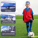 6Pcs Boys Headbands for Sports, Athletic Sweatbands for Kids Kids Headband | Basketball Football, Sports Breathable Elastic
