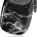 Portable Wireless Bluetooth Speaker with Bluetooth 5.3 TWS Pairing 12W Power 360 Stereo Surround Sound IPX5 Waterproof RGB Neon Light Effects Hands-Free High Definition Calling for Outdoor Indoor