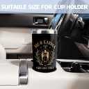 Karma Cat Gifts Me & Karma Vibe Like That 20oz Stainless Steel Insulated Tumbler with Lid and Straw Mystical Celestial Coffee Cup Music Lover Gift (Tum-Me & Karma Black)