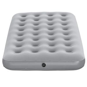 Glacier's Twin Flocked Air Bed Gray