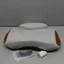 3-in-1 Neck Massager Pillow for Pain Relief, Featuring Heat & Gentle Support, Cervical Massage Pillow for Neck, Shoulder & Back, Ergonomic Design for Daily Comfort, Plug-in Use for Continuous Power (Gray)