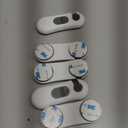 5-Pack Child Proof Refrigerator Lock with 3M Adhesive, Baby Child Safety Cabinet Locks, Kids Safety Fridge Locks for Oven Drawers Freezer Door Latches- White