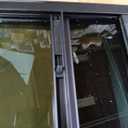 Cargo Trailer Windows,RV Windows for Camper Cargo Trailer Van Truck SUV,12" W x 22" H Vertical Sliding Window Replacement with Trim Ring,Fit 15/16" or 1-3/8" Thick Wall,Allow Error 1/16”,DOT Approved