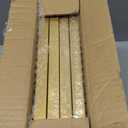 KINLINK 4x6 Picture Frame Gold Set of 4, Wooden Photo Frames with Plexiglass for 4x6 without Mat for Table and Wall Display