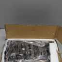 YINMIT Mail Organizer Countertop, Mail Holder, Mail Sorter for Desk, Desktop Mail Basket, Mail Organizer Wall Mounted, Office Desk Organizers and Accessories for File Paper Folder (3-Slot & no drawer, Rustic Brown - Style A)