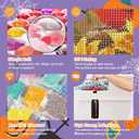 5 x Halloween Diamond Art Kits for Adults-Halloween 5D Diamond Painting, Gem Art for Adults, Horror Gem Painting Kits for Wall Home Decor Arts Craft 12x16inch (G4729)