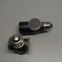 Onite 2-Pack Light Socket Outlet Adapter  Convert E26 Socket to 3-Prong Plug Outlet with Bulb Socket Kept, Dust-Proof Cover, Flame Retardant PBT, Indoor & Outdoor Use, Black