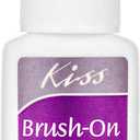 Kiss (1) Bottle Brush-On Nail Glue
 +  Curvlife Click & Remove Pen for Multi-functional 5ml Press on Nail Glu