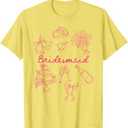 Bridesmaid Bride Squad Bow Bridal Party Wedding Bachelorette T-Shirt , 3XL