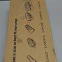 Flemoon Medium Outdoor Electrical Box (11.5x5.2x4 inch), IP54 Waterproof Extension Cord Cover w/6 Cable Entry Ports, Weatherproof Connection Box for Power Strip, Timer, Plug, Holiday Lights, Black