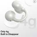 E Open Ear Clip-On Earbuds, Bluetooth 6.0, 4g Lightweight | 4g clip-on comfort, powerful bass, 28H playtime, AI clear calls and IPX4 water resistance for workouts and daily use