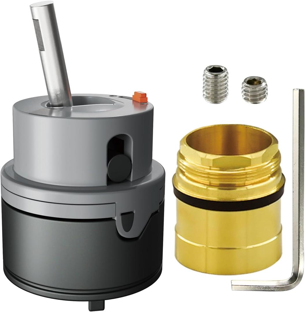 RP50587 Cartridge Compatible with Delta DST Single Handle Kitchen and Lavatory Faucets 36mm,Includes RP51503 Bonnet Nut