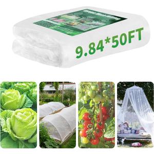 9.8450FT Garden Mesh Netting,Ultra Fine Plants Cover Protection from Anti Birds,Bugs,Cicadas,and Insects-Pest Barrier for Blueberry Bushes,Vegetable,Fruit Tree,Flowers,Raised Bed