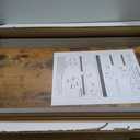 QEEIG Floating Shelves for Wall 23.6" Long - Wall Mounted Shelf Bathroom Kitchen Living Room Bedroom Farmhouse Home Decor Display Bookshelf Large 23.6 x 9.3 inch Set of 2, Rustic Brown (008-60BN)